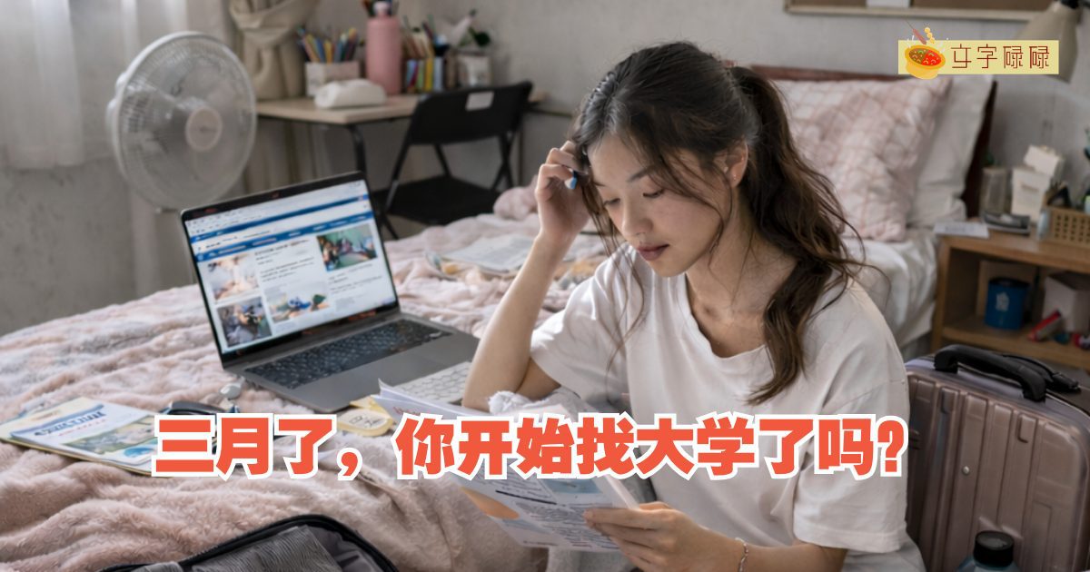 毕业生该申请大学了，3个你不应该错过3月的理由！