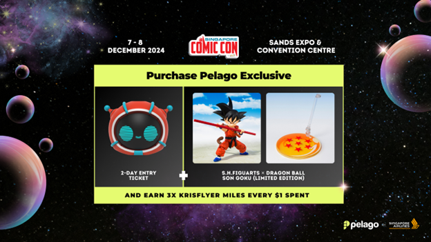 SG comic con 2024 Pelago Exclusive