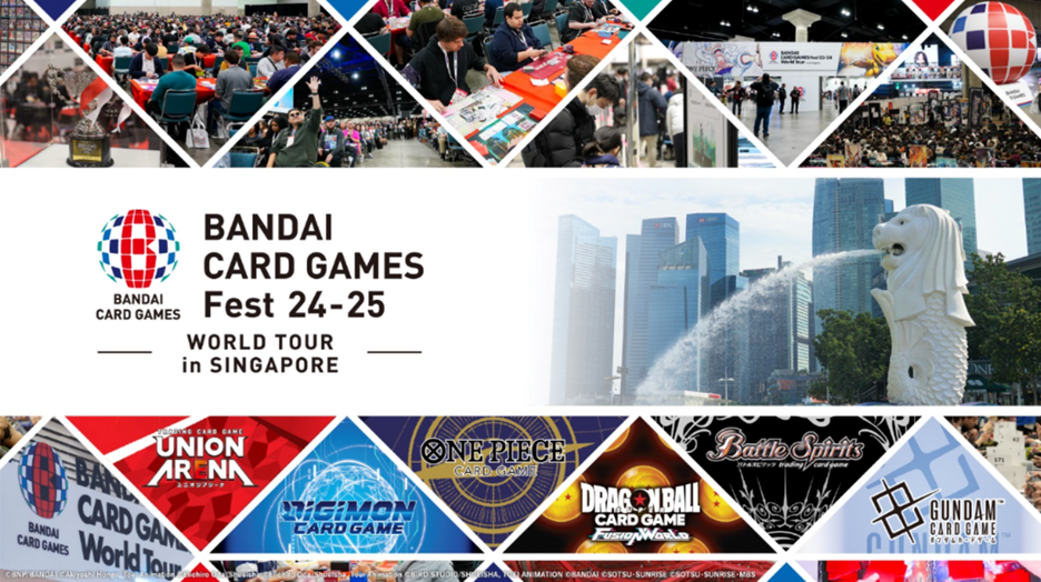 SG comic con Bandai card game fest